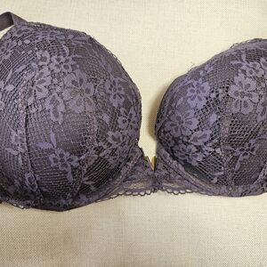 Victoria's Secret Lace Bra in Dark Purple